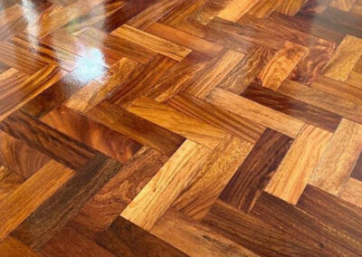 Wood floor restoration