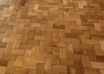 Wood floor restoration